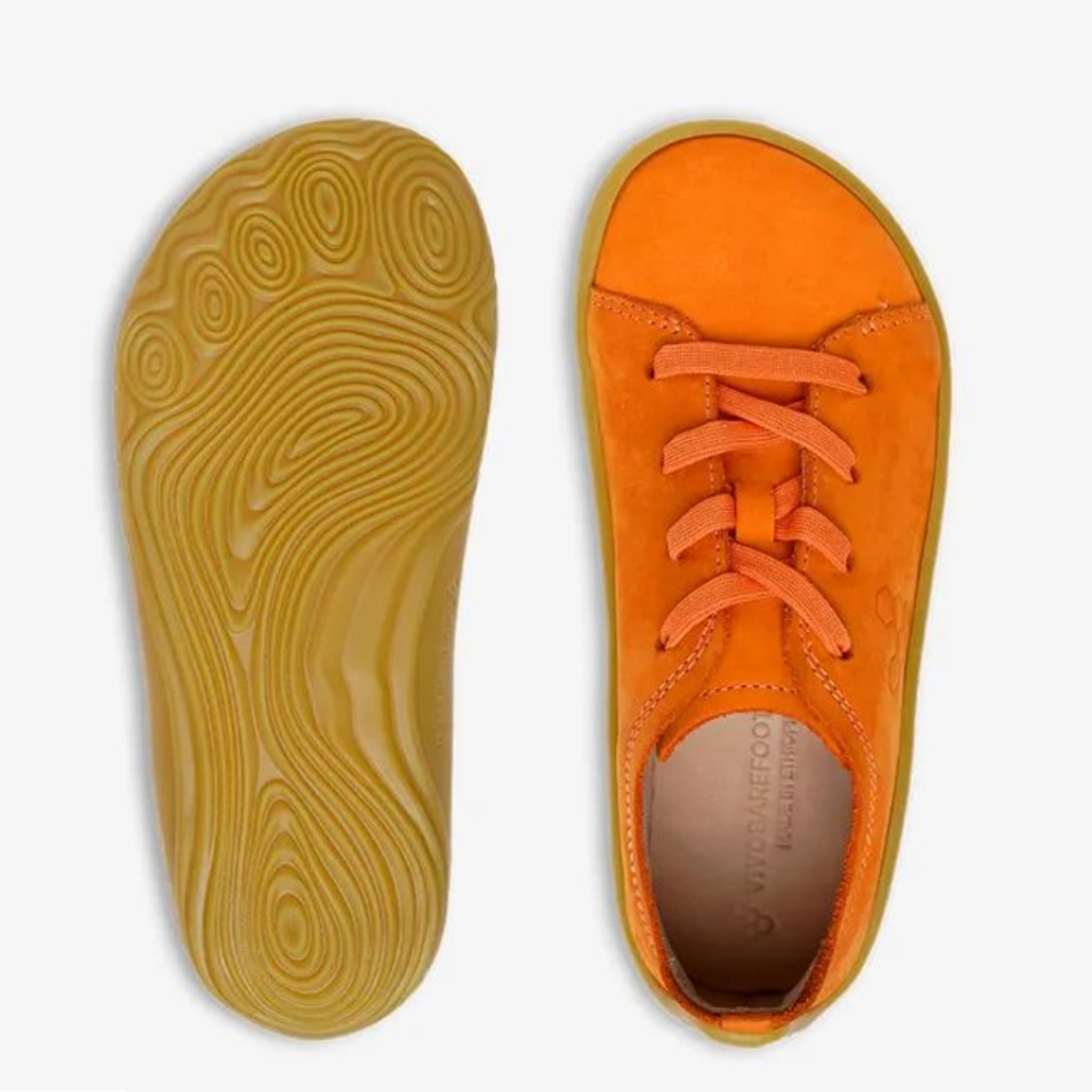 Vivo barefoot Orange Addis kids barefoot casual shoes 30k (size 12)